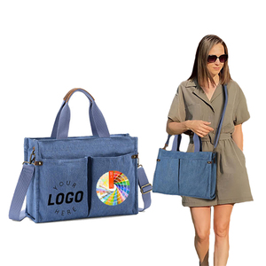 <span class=keywords><strong>Sac</strong></span> fourre-tout en toile personnalisé pour femmes <span class=keywords><strong>sac</strong></span> fourre-tout de travail robuste et décontracté pour enseignants <span class=keywords><strong>sac</strong></span> à main fourre-tout avec fermetures à glissière poches <span class=keywords><strong>sac</strong></span> à bandoulière à bandoulière - Product Image 1