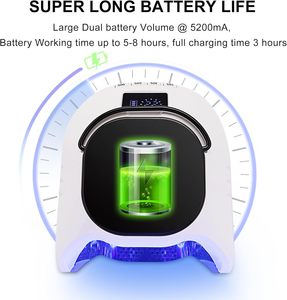 Lampe de polymérisation professionnelle sans fil UV LED 86W pour ongles, séchoir à gel rapide avec capteur automatique, usage domestique, en aluminium, vente en gros - Product Image 4