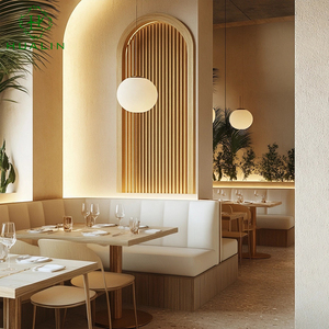 Bộ bàn ghế nhà hàng phong cách hiện đại HUALIN, bàn ăn bằng đá sintered chất lượng cao, phù hợp cho khách sạn, quán cà phê, nhà hàng theo chủ đề. - Product Image 4