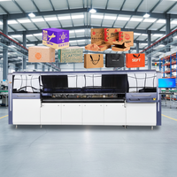 Machine d'impression de cartons, imprimante pour cartons ondulés RS2500, imprimante numérique UV à passage unique