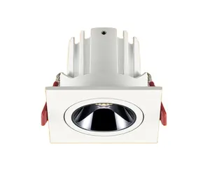 10W Morden antideslumbrante shopmall luces regulables Buena calidad Cob Led Luces empotradas Spot Iluminación interior Nuevo diseño Downlight