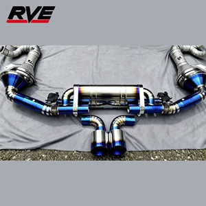 ท่อไอเสียไทเทเนียมแบบวาล์ว RVE 992 GT3RS 4.0L + ท่อร่วมไอเสียแบบตรงพร้อมแคท - Product Image 4