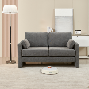 Sofá Loveseat, sofá moderno de 2 asientos para sala de estar, sofá para sala de estar, dormitorio, apartamento, oficina, fácil de instalar, juego de sofás KD - Product Image 1