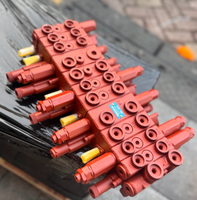 Conjunto de Válvula de Control para Excavadoras Modelos U15, U17, U20, U25, U30, Piezas de Maquinaria de Construcción 221477-01