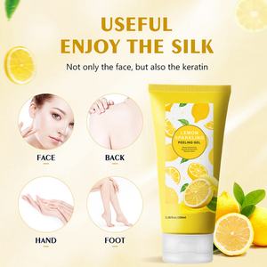 Gel Exfoliante de Limón con Gas de 100 ml para el Cuidado Facial y Corporal, Limpieza Profunda, con Glicerina como Ingrediente Principal, Venta de Fábrica - Product Image 3