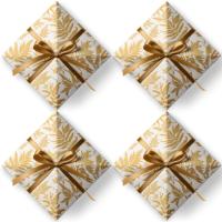 Hochzeits-Gastgeschenk Süßigkeiten-Boxen Dreieckige Braune Recycelbare Papier-Geschenkverpackung Schokoladenboxen mit Bändern für Geburtstagsfeiern