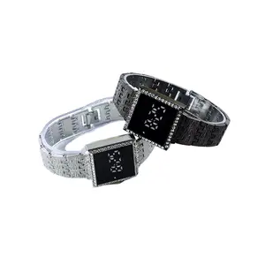 Alarme de transformateur de sport multiple étanche LED pour enfants montre électronique de mode pour hommes montre tactile CW-167