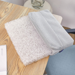 4D Air-Fiber Square Seat Cushion Backrest <b>Pad</b> Breathable Washable <b>Chair</b> Mat 5cm Thickness Summer Office Use - Product Image 1