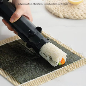 Molde para <span class=keywords><strong>Sushi</strong></span> a Rayas, Juego de Herramientas para Hacer Bolas de Arroz en Casa, Utensilios de Cocina Japoneses, Tubo para Hacer <span class=keywords><strong>Sushi</strong></span>, en Caja - Product Image 6