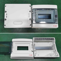 Boîtier de distribution étanche ONESTO IP65 en ABS avec couvercle transparent pour montage ouvert, boîtier électrique