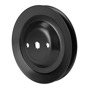 Poulie de courroie de tondeuse à gazon GX21381 A10863, pièce de rechange noire pour accessoires de machines de jardin - Product Image 1