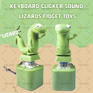 Chaveiro de Plástico em Forma de Lagarto, Novo e em Alta Venda, Efeito Sonoro para Alívio do Estresse - Product Image 4