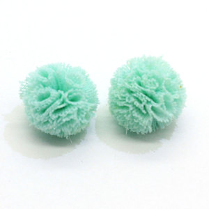 Pompoms en coton Pastel pour matériel de noël, 5 pièces, 15MM de diamètre, petits pompons en fourrure pelucheux, <span class=keywords><strong>porte</strong></span>-clés mural, bricolage - Product Image 5