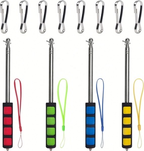 2025 Hot Sale <span class=keywords><strong>Promotion</strong></span> Teleskop Deluxe Hand Fahnenmast Aluminium Einziehbarer Reiseleiter Lehrer Zeiger Stick Ausziehbar - Product Image 1