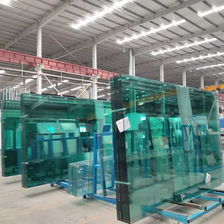 CE Certificate Custom 4mm 5mm 6mm 8mm 10mm 12mm 16mmClear Building Tempered Laminated Glass