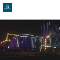Lampu Natal LED RGBW 24V Tahan Air IP68 untuk Luar Ruangan WS2811 SMD5050 PC Point Lights dengan Remote Control Garansi 5 Tahun