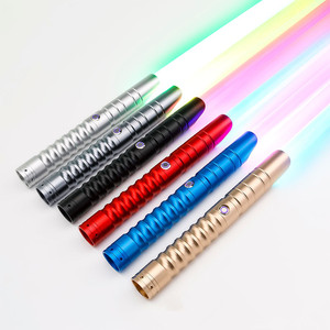 ดาบไฟคอสเพลย์ A10 txqsaber 58ซม. หัวโลหะ RGB พร้อม4แบบอักษรเสียงสำหรับใบมีดต่อสู้ของเล่นระเบิดเจไดสำหรับเด็ก - Product Image 1
