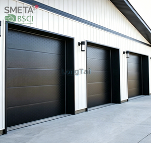 Vente directe d'usine Andexin, porte de <span class=keywords><strong>garage</strong></span> plate en aluminium, qualité stable, texture agréable, imperméable, coupe-vent, écoénergétique - Product Image 4