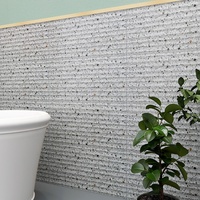 Carreaux muraux en céramique tout-porcelaine à motifs ondulés mats 300x600mm, style terrazzo, pour cuisine et salle de bain nordiques, carreaux de sol Macaron antidérapants