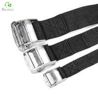 Vente en gros de sangle de chargement sangle d'arrimage attache à boucle à came en métal stockage de câble robuste