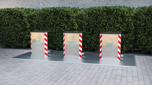 Conteneur à déchets souterrain BDB METAL BDB.13300-YA à 3 emplacements, de haute qualité, pour vente en gros, système de poubelle en vrac - Product Image 5