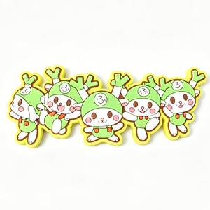 แม่เหล็กติดตู้เย็นลายการ์ตูนอนิเมะเคลือบยาง PVC แบบขายส่ง แม่เหล็ก 3 มิติแบบกำหนดเองสำหรับของที่ระลึก - Product Image 2