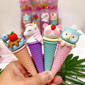 Kawaii conjunto de lápis de borracha para escola, criativo, presentes, crianças, geladeira, borracha, ecológica, 666 - Product Image 2