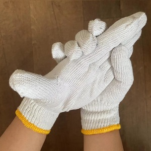 Guantes de punto de algodón para el trabajo, baratos - Product Image 2
