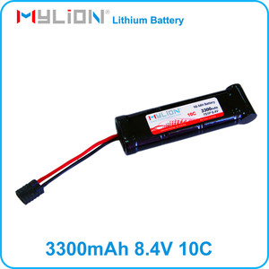 Mylion OEM ODM tùy chỉnh 8.4V 1800mAh 3300mAh có thể sạc lại NiMH Battery Pack cho thiết bị điện tử thiết bị - Product Image 2