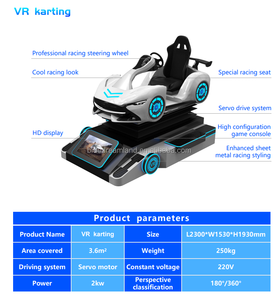 Nouveau design 9D VR go, jeu de conduite de <span class=keywords><strong>Karting</strong></span>, simulateur de voiture, Machine de réalité virtuelle pour vr, parc à thème, simulateur de conduite de voiture - Product Image 4
