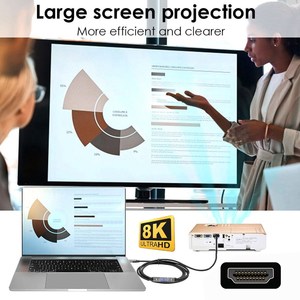 EONLINE Chenyang Bộ Chuyển Đổi Mở Rộng UHD Góc 90 Độ Bộ Chuyển Đổi Mini /Micro HD Đực Sang HD2.1 Cái Hỗ Trợ HDTV 8K 60Hz - Product Image 5