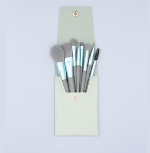 ชุดแปรงแต่งหน้าสีชมพูพาสเทล 8 ชิ้น พร้อมตัวอย่างสินค้าฟรี จัดส่งฟรี - Product Image 3