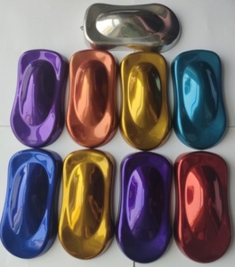 Supper bóng pha lê màu xanh sơn bột sơn thép carbon áo mẫu gói cho trong nhà kim loại sơn nhôm cho thuyền sơn - Product Image 5