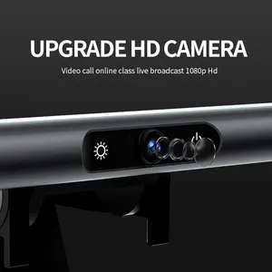 Pantalla inteligente curvada Usb para ordenador portátil, lámpara Led de iluminación para Monitor de ordenador, barra de luz con Webcam