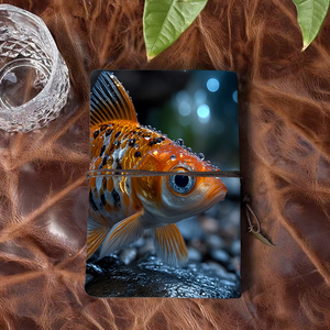 วารสารที่สวยงามสไตล์อินทันสมัยเหมาะสำหรับงานศึกษาและของขวัญตลอดทั้งปีกับ<span class=keywords><strong>ปลาทอง</strong></span>พร้อมหยดน้ำ - Product Image 3