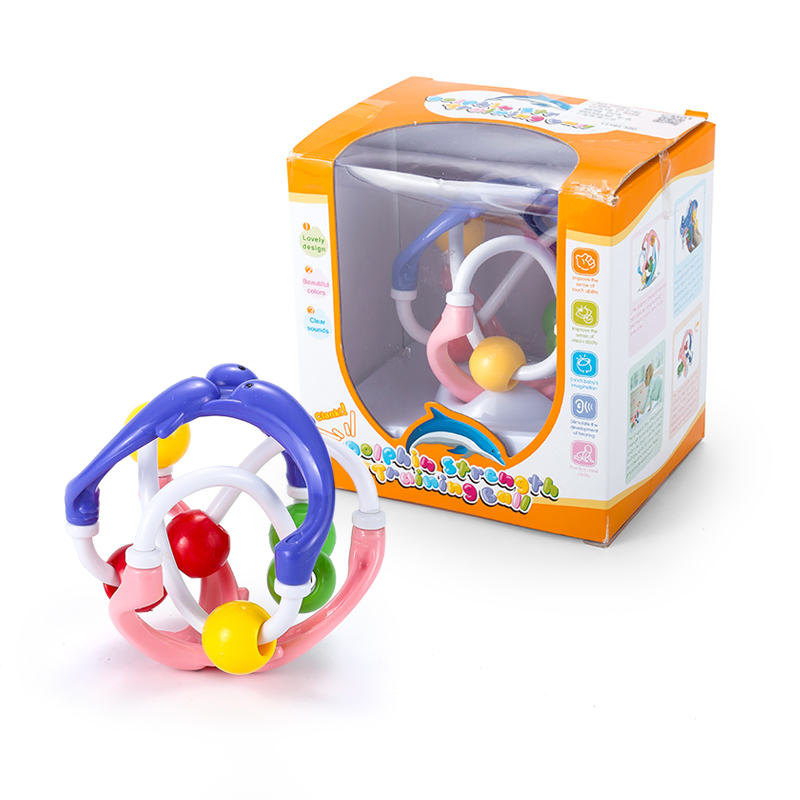 Детские погремушки Amazon, погремушка с захватом и вращением, набор музыкальных игрушек, Ранние развивающие игрушки 3, 6, 9, 12 месяцев для младенцев, новорожденных