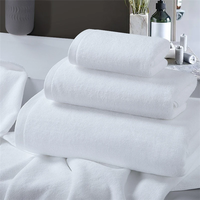 Lot de serviettes de bain en coton pour hôtel, personnalisables avec logo brodé, luxe et confort, serviettes texturées pour le visage, les mains et le sol, pour hôtels, spas et complexes hôteliers