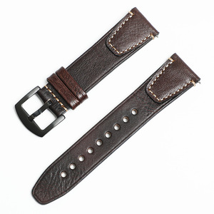 <span class=keywords><strong>Bracelet</strong></span> de montre à dégagement rapide, bracelets universels en <span class=keywords><strong>cuir</strong></span> pour hommes et femmes, <span class=keywords><strong>bracelet</strong></span> de montre en <span class=keywords><strong>cuir</strong></span>, 18mm, 20mm, 22mm, ceinture de remplacement - Product Image 4