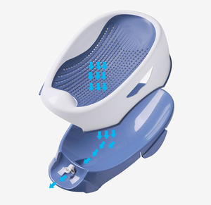 Soporte para asiento <span class=keywords><strong>de</strong></span> baño <span class=keywords><strong>de</strong></span> bebé recién nacido, bañeras <span class=keywords><strong>de</strong></span> plástico suave <span class=keywords><strong>Con</strong></span> <span class=keywords><strong>base</strong></span> antideslizante para niños, barril <span class=keywords><strong>de</strong></span> baño General - Product Image 6