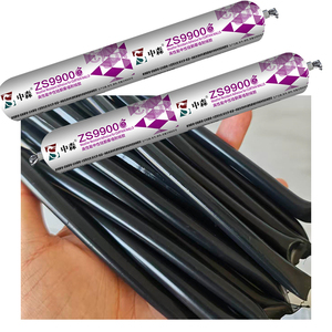 Scellant en silicone noir et blanc résistant aux intempéries, imperméable, à usage général, <span class=keywords><strong>prix</strong></span> d'usine, scellant en silicone neutre - Product Image 1