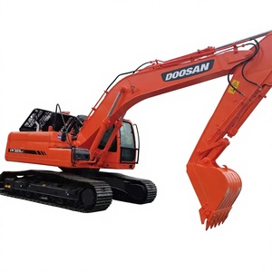 Excavadora de cadenas Doosan DX225LC usada original, excavadora hidráulica de 22 toneladas para construcción de tamaño mediano - Product Image 1