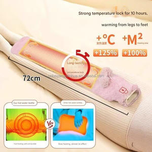 New lý tưởng kinh nguyệt chuột rút cổ vai giảm đau cao su ủ tay dài chai nước nóng - Product Image 4