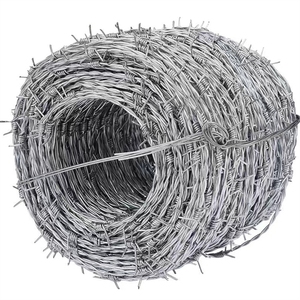 Attaches en fil barbelé en acier électroplaqué multi-brins double brin, finition argentée, diamètre 3-5 mm, authentiques et originales - Product Image 5