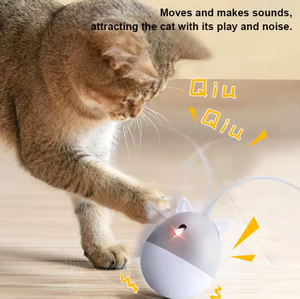 Juguete Interactivo para Gatos, Estilo Caricatura, Duradero, Moderno, Educativo, para Interiores, con Control Remoto Automático, Ecológico, de ABS y Silicona - Product Image 5