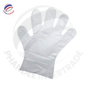 Articles de préparation alimentaire pour la cuisine à domicile, gants en plastique jetables de la marque Eagle, couleur transparente - Product Image 1
