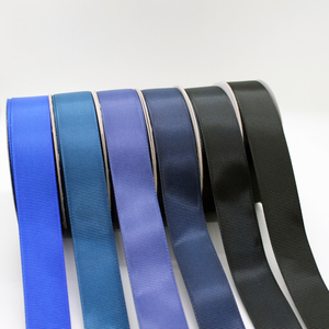Cinta de <span class=keywords><strong>Grosgrain</strong></span> de Color Liso Azul para Envolver Regalos, Rollo de Cinta Decorativa de 3-75 mm, Cinta al por Mayor - Product Image 6