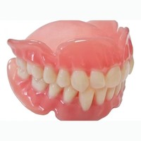 5/10 pièces laboratoire dentaire Flexible partiel Bio Invisible prothèse dentaire matériel Transparent/rose acrylique sans strie dentiste consommable