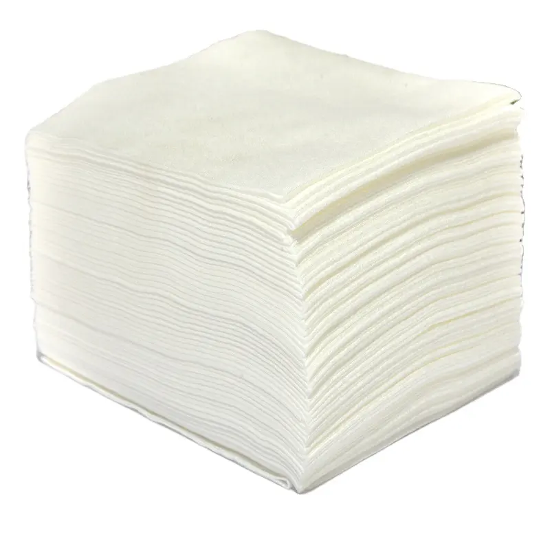 Lingettes de lavage jetables, tissu Non tissé, armure de nettoyage en microfibre pliable et résistante aux déchirures