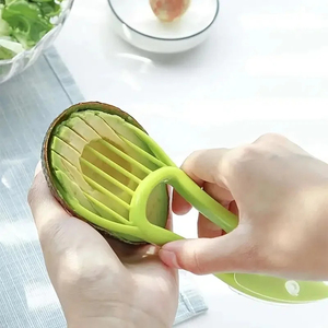 Cortador de Aguacates al por Mayor, Nuevo, Pelador, Separador de Pulpa, Cuchillo para Frutas, Utensilios de Cocina de Plástico, Accesorios de Corte - Product Image 3