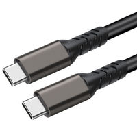 Cable de Carga Rápida Xput USB 4.0 40Gbps 240W PD 3.1 Tipo-C a Tipo-C con Blindaje Trenzado y Garantía de 12 Meses para MacBook Pro M4 EGPU Hub